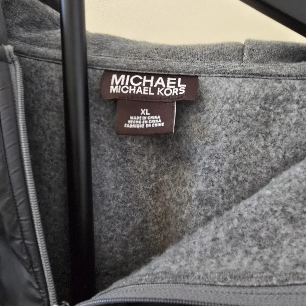 Michael Kors Men’s Fleece Lined Hooded Jacket XL